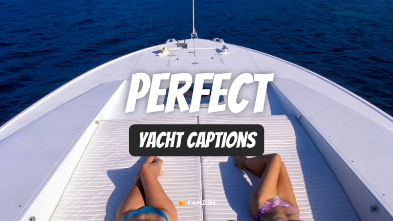Perfect Yacht Captions for Instagram